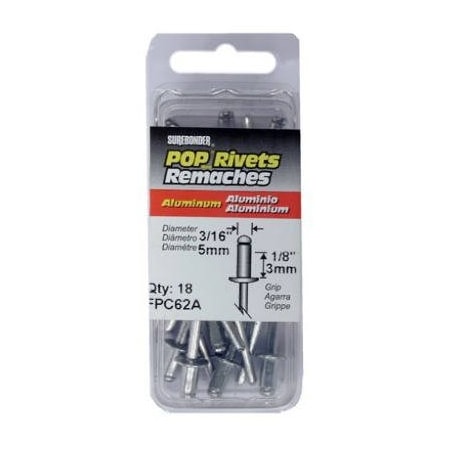 Fpc 18PK Short ALU Rivet FPC62A